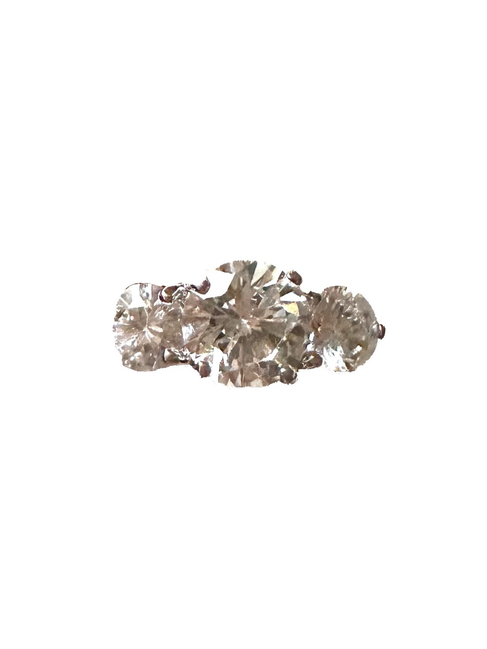 Everdiam 3 Stone Ring - Picture 4 of 8